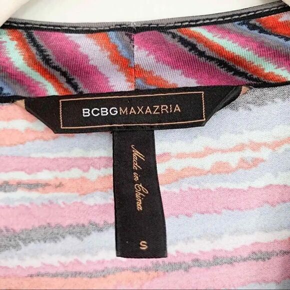 BCBGMAXAZRIA Striped Dress - Picture 6 of 8